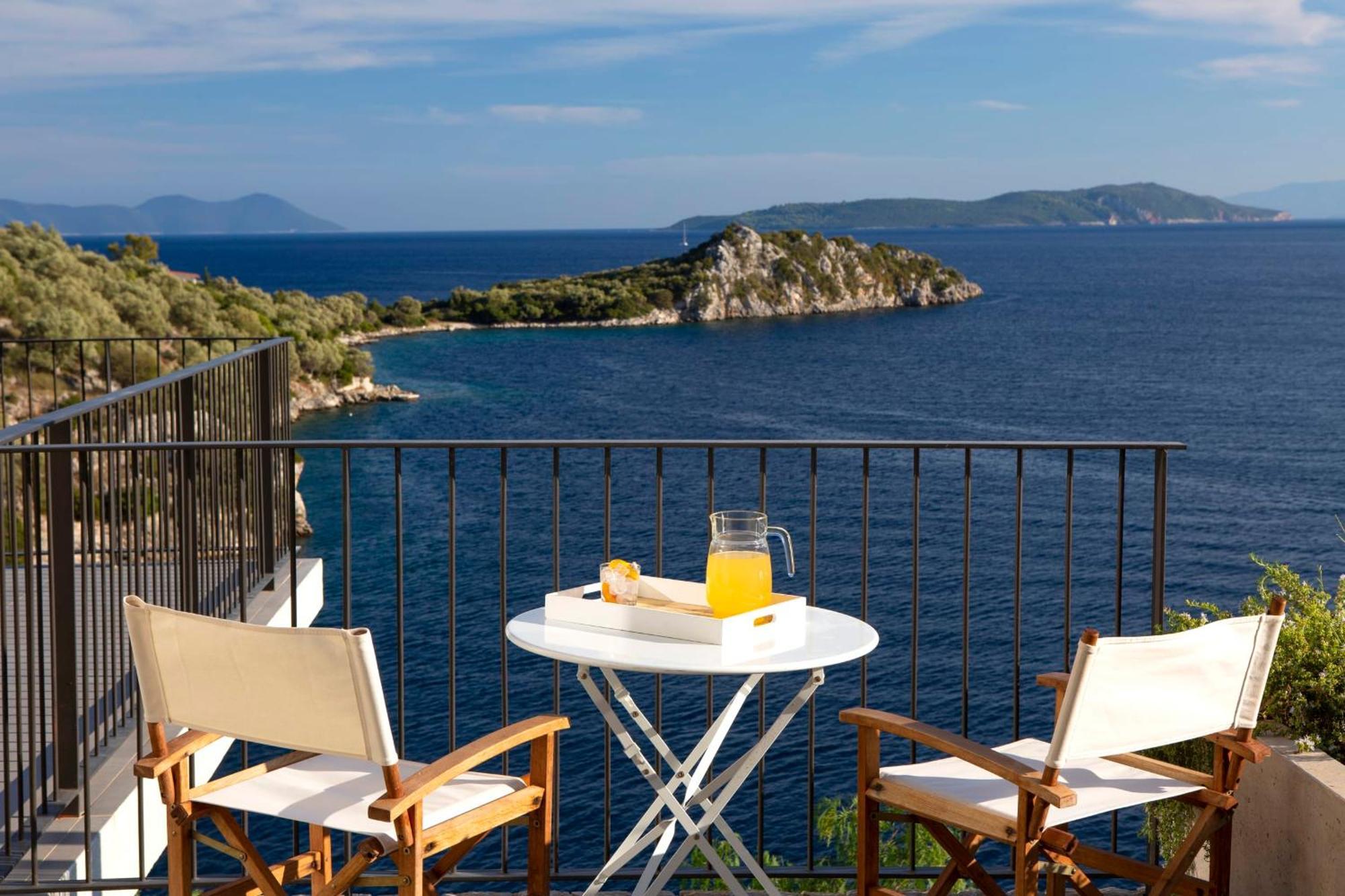 Villa Kalamos - Modern Villa In Sivota Bay With Direct Access To Sea Exterior foto