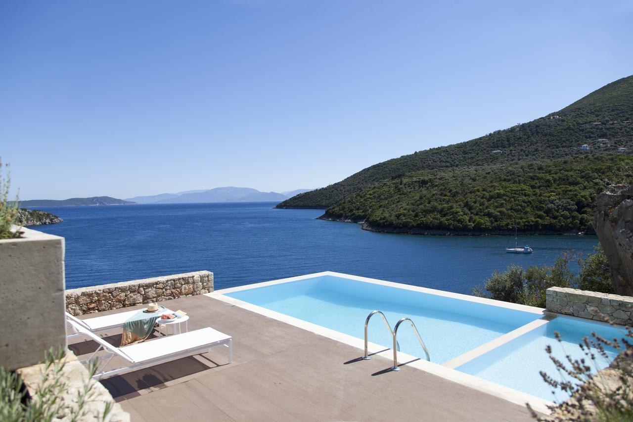 Villa Kalamos - Modern Villa In Sivota Bay With Direct Access To Sea Exterior foto